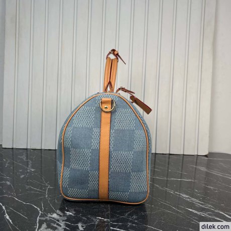 Louis Vuitton Keepal Bandouliere 50 Denim