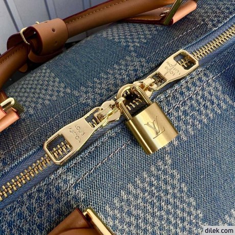 Louis Vuitton Keepal Bandouliere 50 Denim