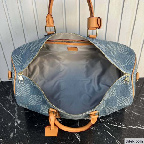 Louis Vuitton Keepal Bandouliere 50 Denim