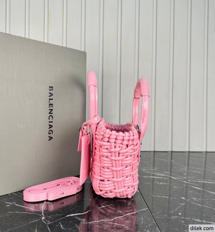 Balenciaga Bistro XXS Basket With Strap