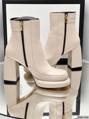 Gucci Women Leather Boot