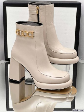 Gucci Women Leather Boot