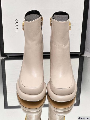 Gucci Women Leather Boot