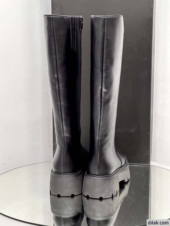 Celine Women Long Leather Boot