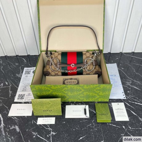 Gucci Horsebit Chain Small Shoulder Bag