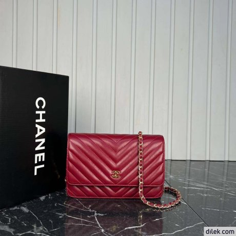 Chanel Classic Wallet on Chain