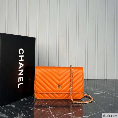 Chanel Classic Wallet on Chain