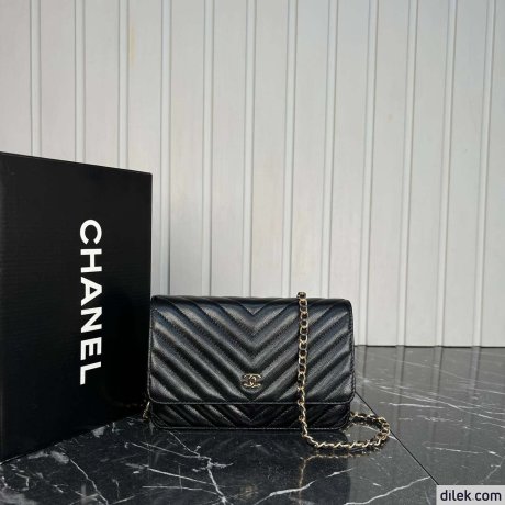 Chanel Classic Wallet on Chain
