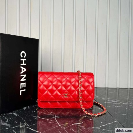 Chanel Classic Wallet on Chain