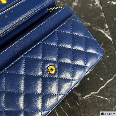 Chanel Classic Wallet on Chain