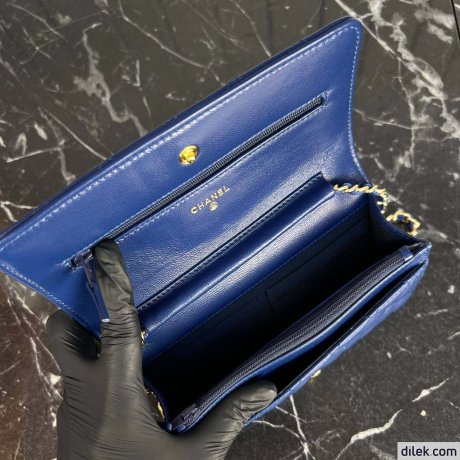 Chanel Classic Wallet on Chain