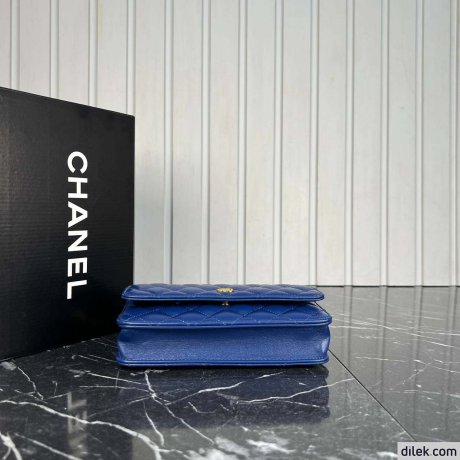 Chanel Classic Wallet on Chain