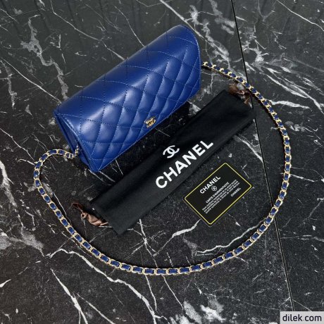 Chanel Classic Wallet on Chain