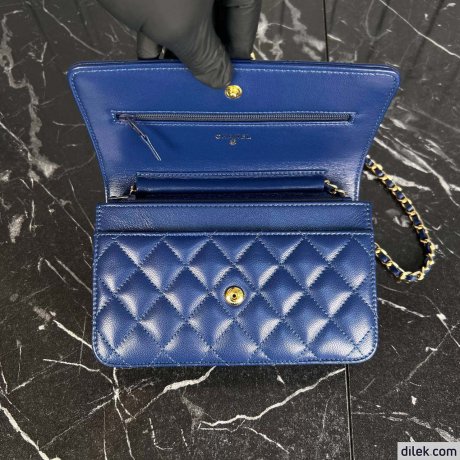 Chanel Classic Wallet on Chain