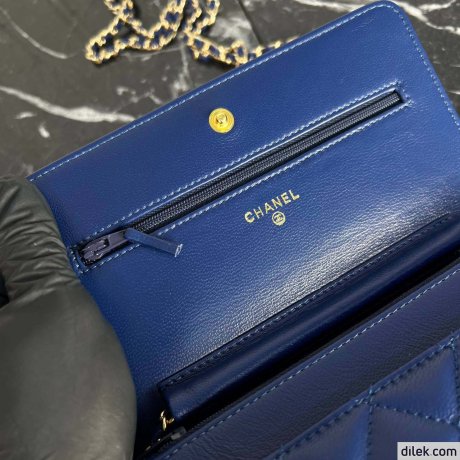 Chanel Classic Wallet on Chain