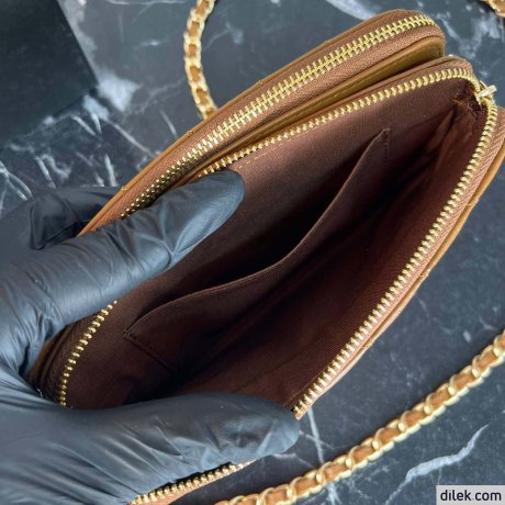 Chanel Double Zippy Wallet