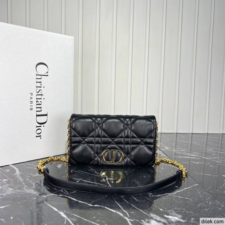Dior Caro Macrocannage Mini Bag