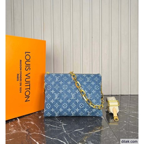 Louis Vuitton Coussin PM Monogram Denim