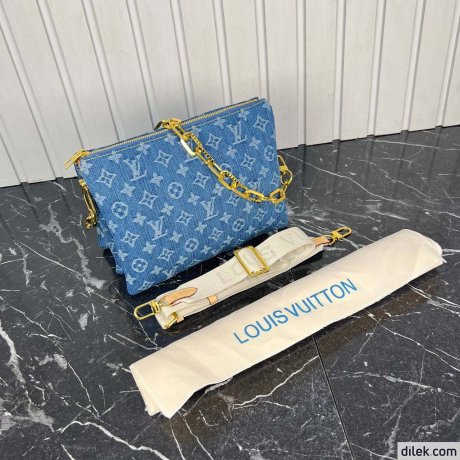 Louis Vuitton Coussin PM Monogram Denim