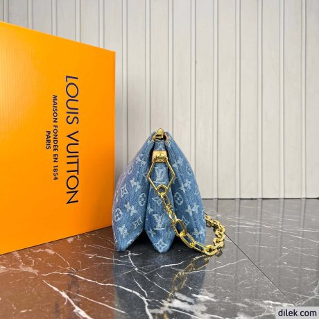 Louis Vuitton Coussin PM Monogram Denim