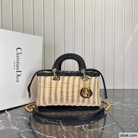 Dior Lady D-Joy Wicker Bag