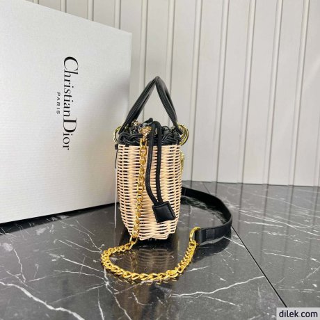 Dior Lady D-Joy Wicker Bag