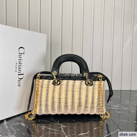 Dior Lady D-Joy Wicker Bag