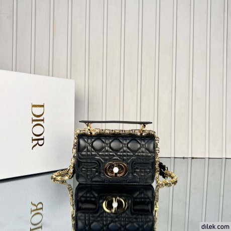 Dior Mini Jolie Top Handle Bag