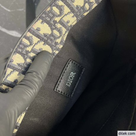 Dior Mini Saddle Messenger Bag with Flap