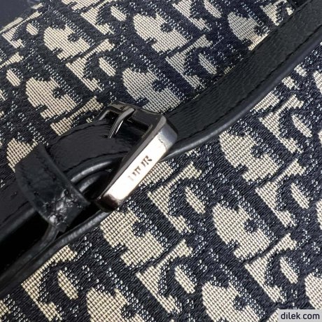 Dior Mini Saddle Messenger Bag with Flap