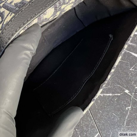 Dior Mini Saddle Messenger Bag with Flap