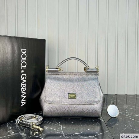 Dolce and Gabbana Large Sicily Handbag