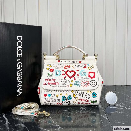 Dolce and Gabbana Large Sicily Handbag