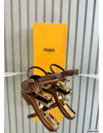 Fendi First High-Heeled Sandals