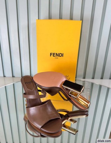 Fendi First High-Heeled Sandals