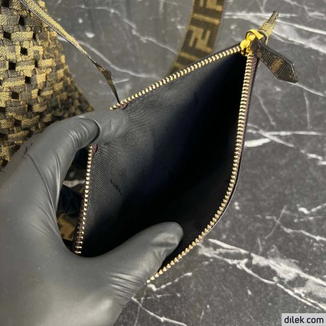 Fendi Peekaboo Medium Canvas Bag