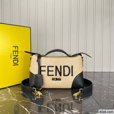 Fendi Raffia Crossbody Bag