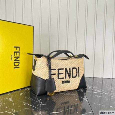 Fendi Raffia Crossbody Bag