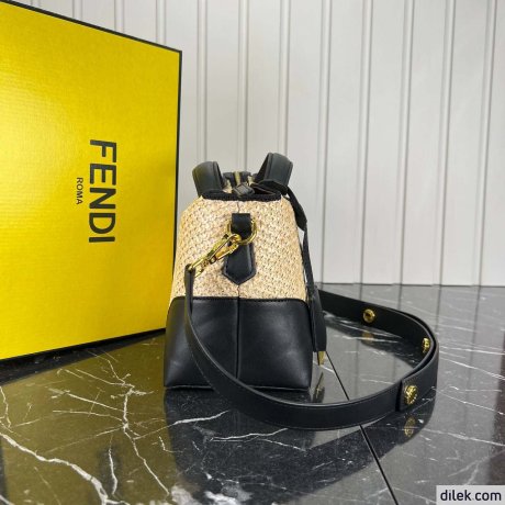 Fendi Raffia Crossbody Bag