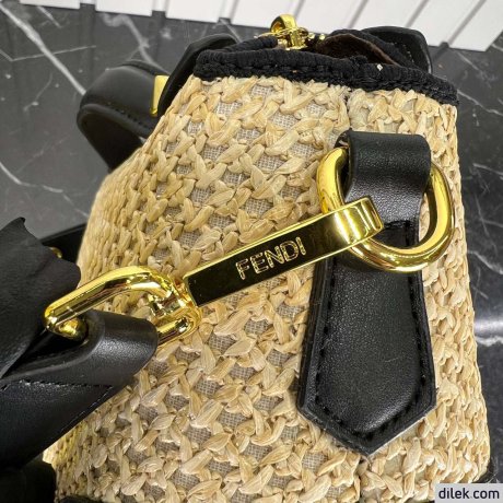 Fendi Raffia Crossbody Bag