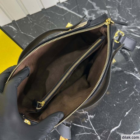 Fendi Raffia Crossbody Bag