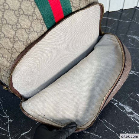 Gucci GG Supreme Ophidia Large Backpack