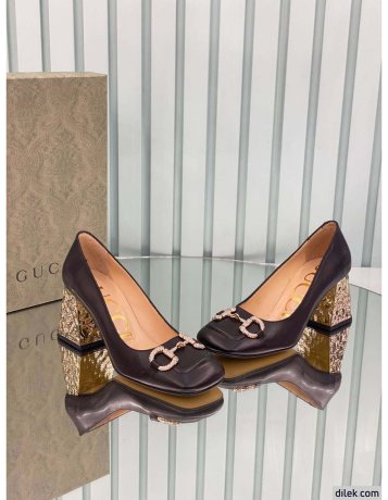 Gucci Heel Pump With Horsebit