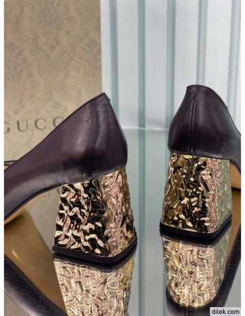 Gucci Heel Pump With Horsebit