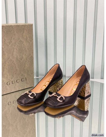 Gucci Heel Pump With Horsebit
