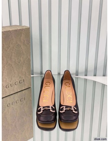 Gucci Heel Pump With Horsebit