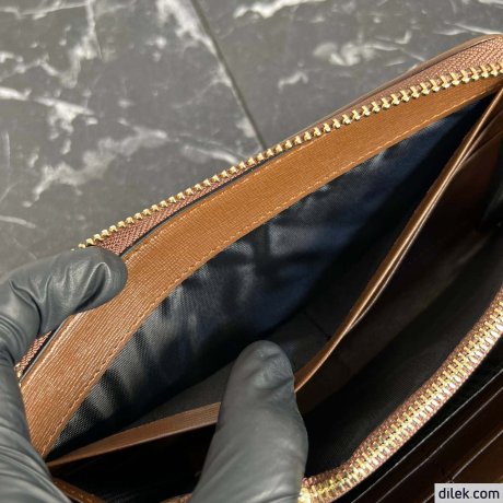 Gucci Horsebit 1955 Zip Around Wallet