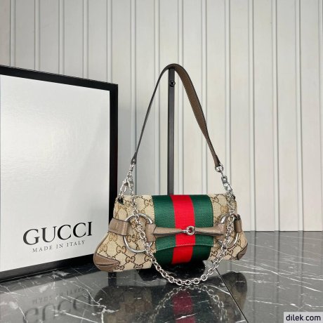 Gucci Horsebit Chain Small Shoulder Bag