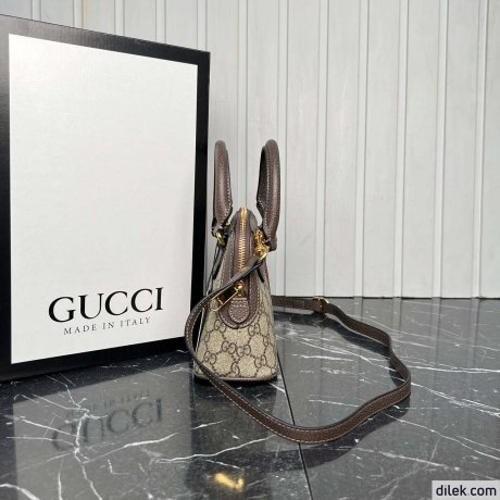 Gucci Mini Ophidia GG Supreme Top-Handle Bag
