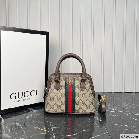 Gucci Mini Ophidia GG Supreme Top-Handle Bag